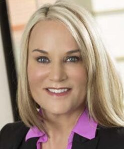 Kelly McDonald presenting marketing trends and strategies for diverse audiences.